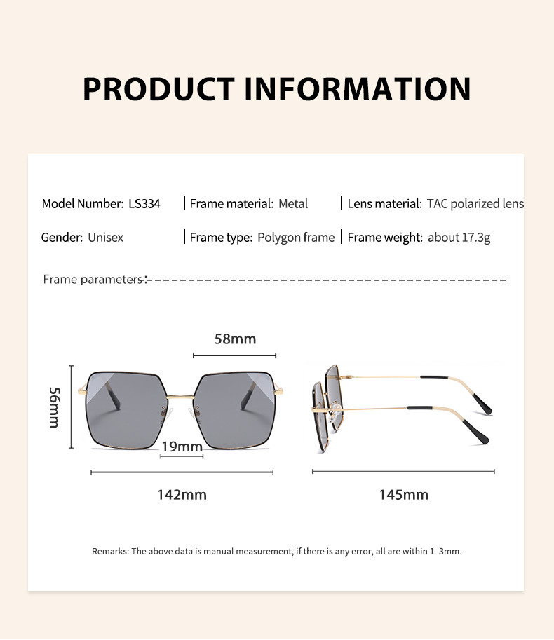 OEM Metal Frame Sunglasses , TAC Lens Lightweight Sunglasses Womens