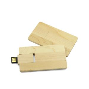 Wholesale Card Wooden USB Flash Drives with Logo Printing from china suppliers