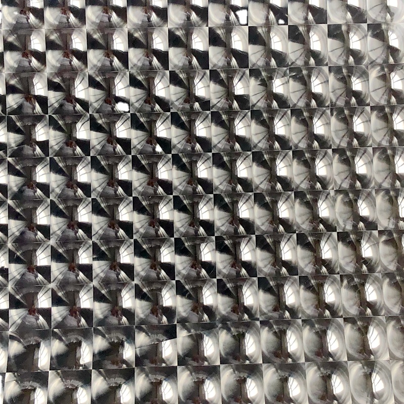 Customizable Transparent 3D Lens Film In Plastic Film With Blow Molding Processing