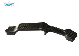 Wholesale High Durability Black Door Knobs , Customized Carbon Fiber Door Handles from china suppliers