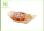 Food Grade Wooden Sushi Boat Disposable Sushi Tray Without Splinters