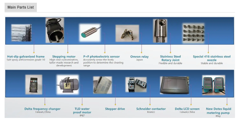 Touch Free Full Automatic Car Wash Machine System with Air Dryer ISO14001 Certified