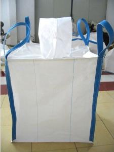 Wholesale Minerals Polypropylene 1 Ton bulk bags woven polypropelene feed bags , 4-panel UV treated Tonne bag from china suppliers