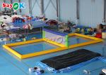 Inflatable Water Parks Adults Interactive Inflatable Water Volleyball Court