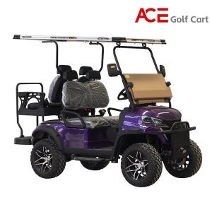 Wholesale Street Legal 4 Seater 48V Club Car Steel Frame Utility Golf Buggy from china suppliers