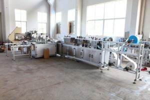 Wholesale Horizontal Disposable Surgical N95 Face Mask Making Machine from china suppliers