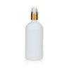 Buy cheap White Round 200ml Oil Dropper Glass Bottle With Glass Dropper Cap from wholesalers