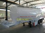 Three Axles 35m3 Dry Powder Bulk Cement Material Tanker Semi Truck Trailer