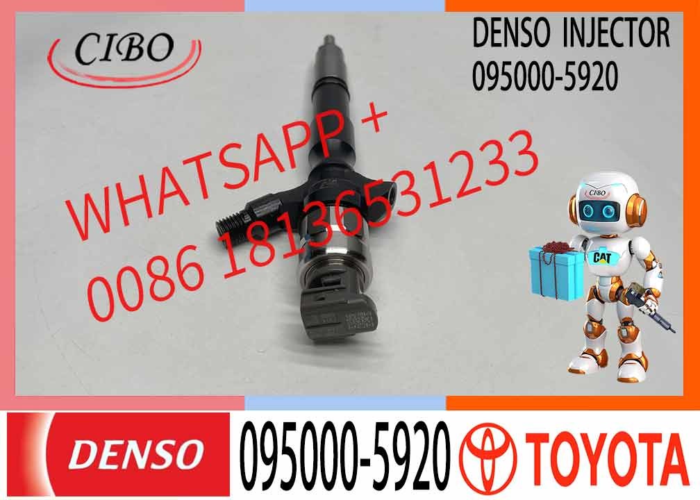 095000-5920 23670-09070 Common Rail Fuel Injector 095000-5920 23670-09070 for Toyota Hilux 1KD 3.0 for Denso