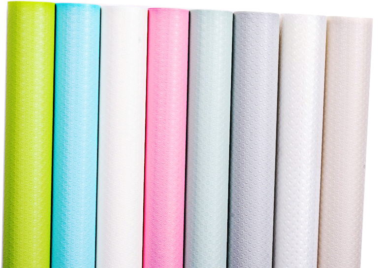 Rectangle Home and Kitchen Cabinets Shelf Liner Washable 6 PCS EVA Under Refrigerator Mat