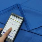 150mm Grid 98% Polyester 2% Carbon Fiber ESD Fabric For Cleanroom Clothing
