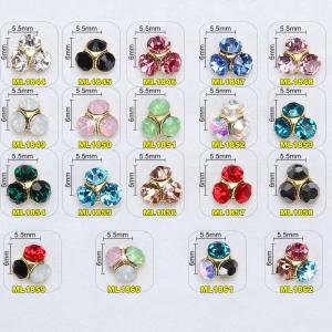Wholesale Hot NEW Wholesale Alloy Jewelry 3D Nail Art Jewelry Nail rhinestones Sticker Supplier Number ML1844-1862 from china suppliers