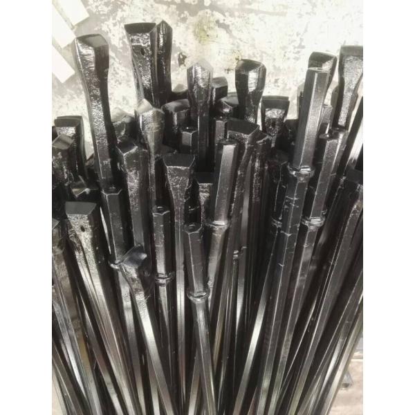 Small Hole Drilling Integral Drill Steel Rod Shank 108x22mm 400mm ~ 7000mm Length