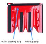 height 52.8 red ABS plastic anti-uv coating flood baffier