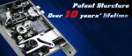 Card access control door lock for hotel doors