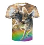 ODM L XL XXL Short Sleeve Tee Shirt Silk Screen Printing