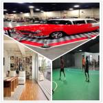 Guangzhou Fireproof PVC floor/exhibitions Floor/gym floor/sport floor