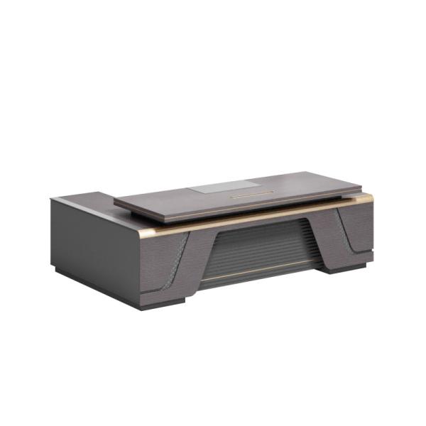 High-Quality Modern Technology Sense Executive Desk CEO Offic Table BMW Grey +