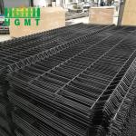 Outdoor Garden 6.0mm 3d Security Fence With Peach Post
