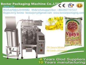 Wholesale Automatic cooking oil packaging machine , 1kg cooking oil packing machine bestar packaging machine from china suppliers