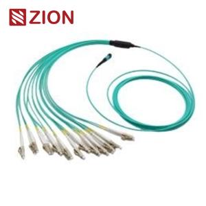 Wholesale 8 Fibers MPO TO LC OM3 Fiber Optic MPO-LC 2.0mm Straight harness Cables from china suppliers