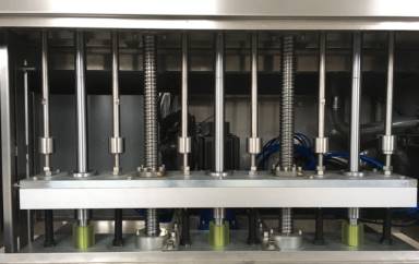 Multicolor Chocolate Sauce Bottling Equipment 100g To 1000g With Heating System