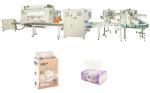V Fold Facial Tissue Paper Production Line For Manufacturing Plants