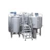 Buy cheap 30BBL 3 Vessel Brewhouse / Beer Making Equipment 3000L Steam Heating PLC Control from wholesalers