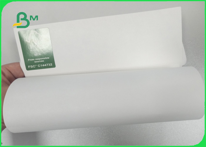 Width 70*100cm High whiteness 70gsm FDA white kraft paper for food packing