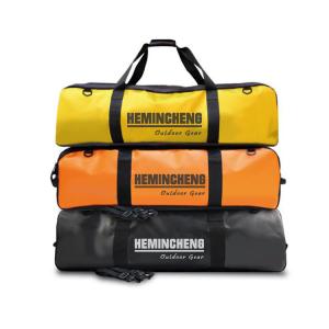 Wholesale 100*25*50cm Diving Long PVC 500D Fin Backpack waterproof duffel bag from china suppliers