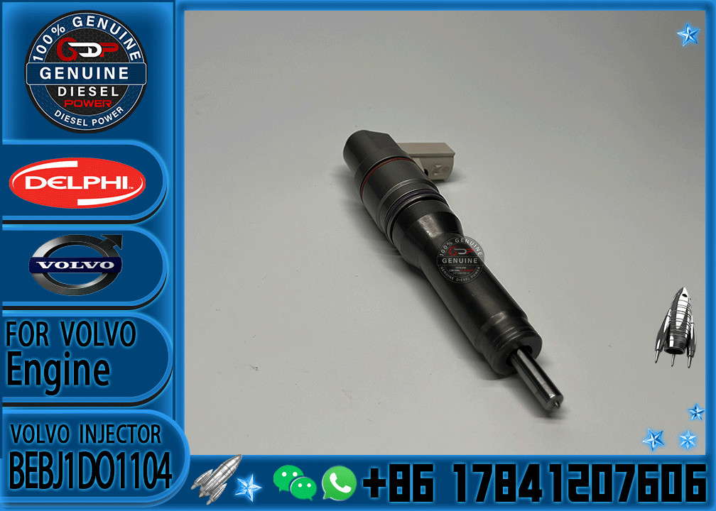 Diesel Fuel Injector Common Rail Parts Injector1972591 BEBJ1DO1104 1972590 for VOLVO