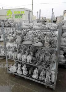 Wholesale Transporting Garden Flower Cart Garden Center Carts Welded Mesh High Performance from china suppliers