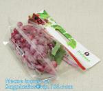 Fresh Lettuce Salad Fruits Pouches BOPP Anti Fog Leafy Vegetables Packaging Bags