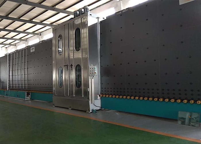 Silicone sealant insulating glass igu line with automatic gas filling