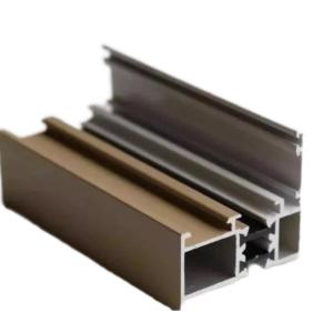 Wholesale Champagne Anodizing Aluminium Sliding Window Profile Sound Insulation from china suppliers