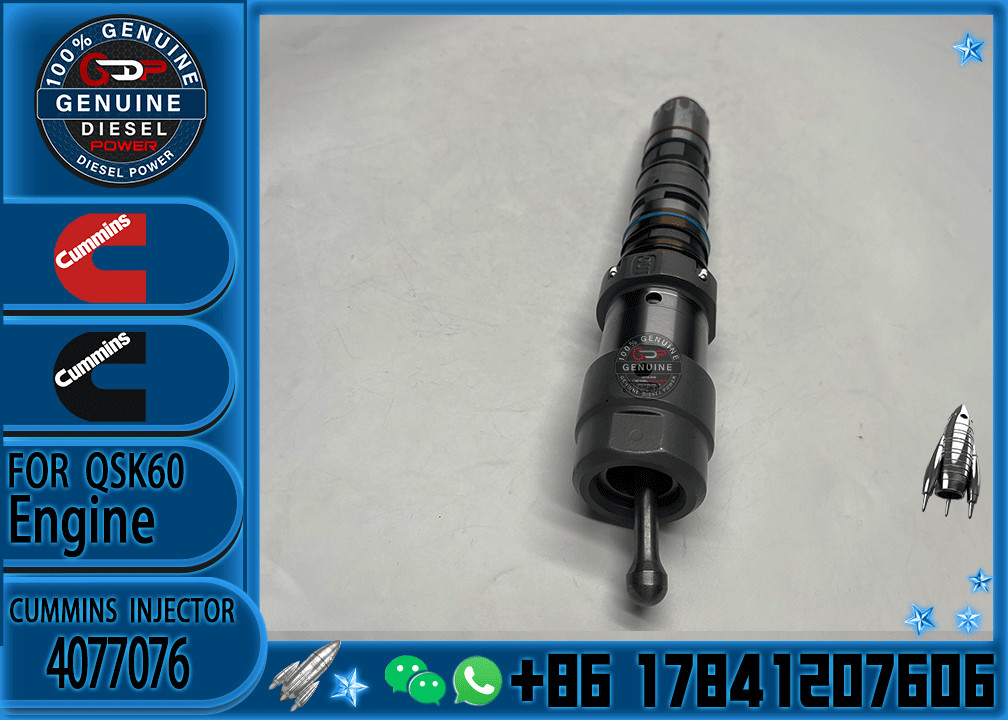 High Quality Injector 4088431 4076533 4062090 4077076 4902827 For CUMMINS QSK23 Diesel Engine