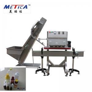China Auto Electric Bottle Capping Machine 2kw 1800BPH-9000BPH For Theft Proof Caps on sale