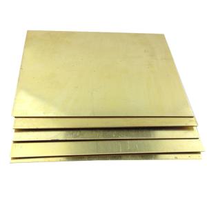 Wholesale 1mm 3mm 4mm Brass Sheet Plate C1100 SGS ISO certificate for Refrigerator from china suppliers