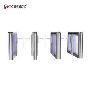 Wholesale Airport 100w 0.3s Swing Barrier Gate Speedlanes RS485 from china suppliers