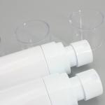 PET White 132mm 260ml Cosmetic Spray Bottles