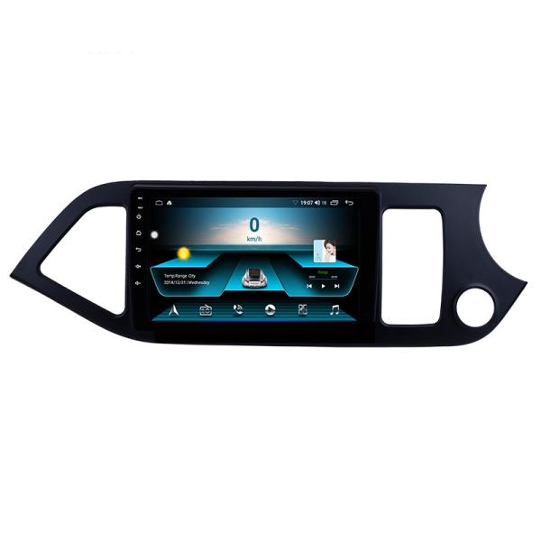 Kia Car Stereo Picanto Morning 2011-2014 RHD 9 Inch Android 12 Full Touch Screen