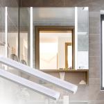 LED Recessed Cabinet Strip Light For Bathroom Front Mirror Customizable Size