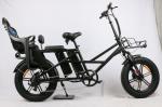 48V 750W 2022 Electric Fat Tire Bike with child seat , Electric Fat Tire Bicycle