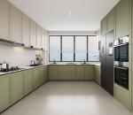 Custom Kitchen Cabinets Premium Quality Wood Exquisite European Style Factory
