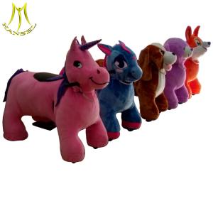 Wholesale Hansel animal scooter for baby and electric ride on animals with children ride on furry animals on wheels from china suppliers