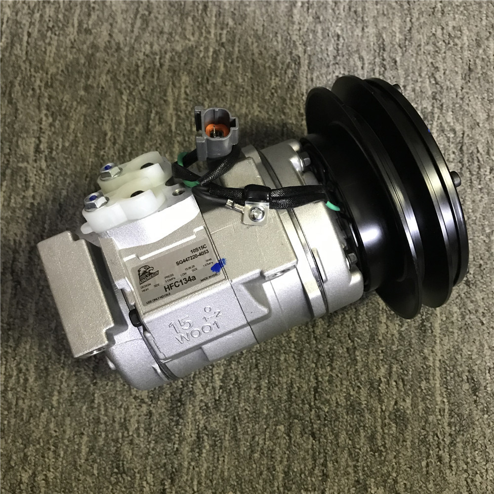 20Y-979-612 Air Conditioning Compressor For Komatsu Excavator PC200-7 SG447220-40531B AC Compressor Parts