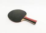 Color Handle Paddles Linden wood, White Sponge Reverse Rubber Table Tennis