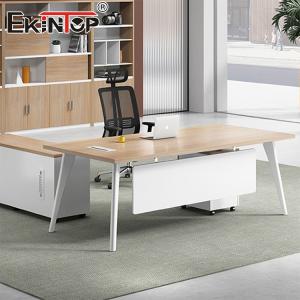 Wholesale Customized Office Desks Wood L Shape Table Modern Desk Modular Desk Furniture from china suppliers