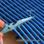 Vinyl Non Slip Barefoot Safety Floor Mat PVC Tube Anti Fatigue