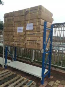 Wholesale Blue / Grey Steel Storage Racks Medium Duty Shelving In Warehouse Management from china suppliers